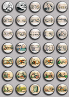 Wilhelm Busch BADGE BUTTON PIN SET 3 (1inch/25mm Diameter) 35 DIFF - Prentboeken