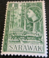 Sarawak 1964 Logging 1c - Mint - Sarawak (...-1963)