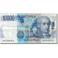 Billet, Italie, 10,000 Lire, 1982-1983, 1984-09-03, KM:112a, TTB - 10000 Lire