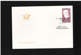 Germania Est- Ddr - 1971 Fdc RUDOLF VIRCHOW   (MEDICO PATOLOGO E POLITICO) - 1971-1980