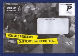 FRANCE AMNESTY INTERNATIONAL. Violences Policières. Prix Nobel De La Paix. Format 23x16 Cm. - Police - Gendarmerie