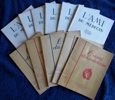 L'Ami Du Médecin ( Récits ) - Lot De 11 Numéros - ( 1937 à 1941 ) . - Loten Van Boeken