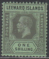 LEEWARD ISLANDS     SCOTT NO. 54    MINT HINGED     YEAR 1912     WMK-3 - Leeward  Islands