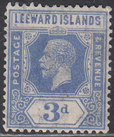 LEEWARD ISLANDS     SCOTT NO. 71   MINT HINGED     YEAR 1921     WMK-4 - Leeward  Islands