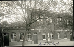 FOTOKAART : Asse Ter Heide : Binnenkoer School - Asse