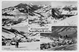 C.P.  PICCOLA     SAALBACH   WINTERSPORTGEBIET           2 SCAN   (NUOVA) - Saalbach