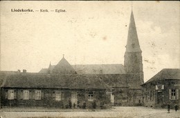 Liedekerke Kerk Met Afspanning De Kroon - Liedekerke