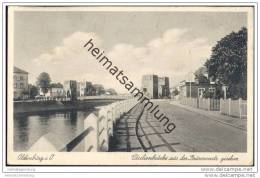 Oldenburg I. O. - Cäcilienbrücke Aus Der Brunnenstrasse Gesehen - Oldenburg
