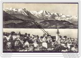 Zug - Panorama - Foto-AK - Zoug