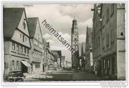 Lauingen (Donau) - Obere Herzog-Georg-Strasse - Cafe Kässmeyer - Foto-AK - Lauingen