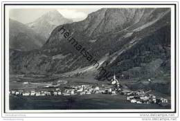 Zernez Mit Piz Linard  - Engadin - Panorama - Foto-AK 40er Jahre - Zernez