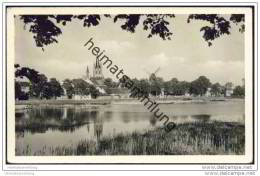 Werder - Blick Von Der Inselbrücke Auf Die Insel - Evangelische Kirche Und Inselmühle - Werder