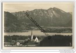 Bad Wiessee - Kirche - Foto-AK - Bad Wiessee