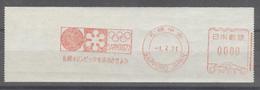 Japan Olympic Metermark On Strip Mint No Hinge - Winter 1972: Sapporo