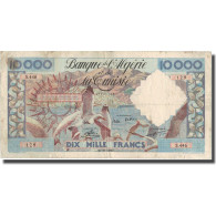 Billet, Algeria, 10,000 Francs, 1957, 1957-09-27, KM:110, TB+ - Algérie