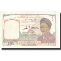 Billet, FRENCH INDO-CHINA, 1 Piastre, Undated (1953), KM:92, SPL - Indochine