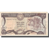 Billet, Chypre, 1 Pound, 1992, 1992-02-01, KM:53b, TB - Chipre