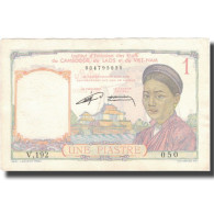 Billet, FRENCH INDO-CHINA, 1 Piastre, Undated (1953), KM:92, SUP - Indochina