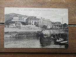 CPA 14 PORT EN BESSIN LA TOUR VAUBAN LA PASSE ET LE QUAI - Port-en-Bessin-Huppain