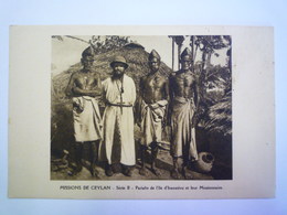 MISSIONS DE CEYLAN  :  Série  II  -  Pariahs De L'Île D'Iranativu Et Leur Missionnaire   1943    - Sri Lanka (Ceylon)