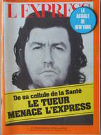 Revue L'EXPRESS N°1271 (17/23 Nov 1975) J Mesrine Menace - La Bataille De New York - - Informaciones Generales