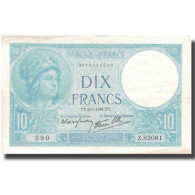 France, 10 Francs, 10 F 1916-1942 ''Minerve'', 1941, 1941-01-02, TTB+ - 10 F 1916-1942 ''Minerve''
