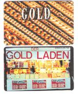 Germany - 2 Card Set - K 826 01/93 And K 844 02/93 - Der Gold Laden Mannheim - 2.000 Ex. - K-Serie : Serie Clienti