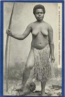 CPA Nu Féminin Femme Nue Ethnic Nouvelle Calédonie New Calédonia Popinée Nouvelles Hébrides Non Circulé - New Caledonia