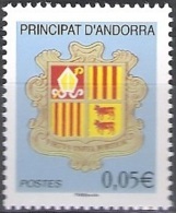 Andorre Français 2010 Michel 703 Neuf ** Cote (2010) 0.15 Euro Armoiries - Unused Stamps