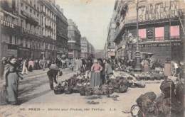 Paris    75003 .   Marché Aux Fraises Rue Turbigo     (voir Scan) - Paris (03)