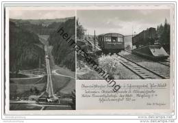 Oberweissbacher Bergbahn - Foto-AK 30er Jahre - Oberweissbach