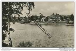 Malter Talsperre - HO-Hotel Seeblick - Foto-AK 50er Jahre - Dippoldiswalde