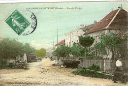 (FC)  CPA  Colombier Chatelot  Rue Des Forges (Bon Etat) - Sonstige Gemeinden