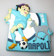 CALAIO' NAPOLI MAGNETE CALAMITA PANINI - Deportes