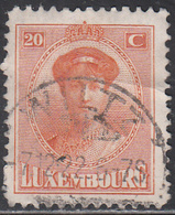 LUXEMBOURG    SCOTT NO. 139     USED    YEAR  1921 - Oblitérés