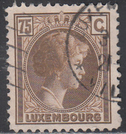 LUXEMBOURG    SCOTT NO. 175   USED    YEAR  1926 - Gebruikt