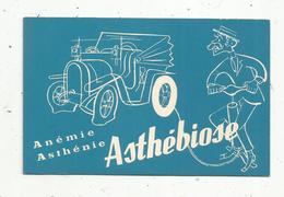 Mini Buvard ,O ASTHEBIOSE , Anémie ,asthénie , Automobile - Other & Unclassified