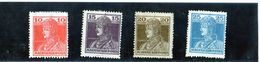 B - 1918 Ungheria - Re Carlo IV  (linguellati) - Unused Stamps