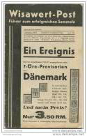 Wisawert-Post April 1934 - 1. Jahrgang Heft 3 - Herausgeber. Dr. Otto Hindrichs Münster - Allemand (jusque 1940)