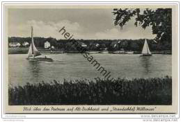 Blick über Den Peetzsee Auf Alt-Buchhorst Und Strandschloss Möllensee Ca. 1930 - Grünheide