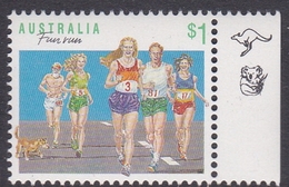 Australia ASC 1231g 1990 Sports $ 1.00 Fun Run 1 Roo +1 Koala, Mint Never Hinged - Proeven & Herdruk