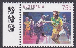 Australia ASC 1308c 1991 Sports 75c Netball 3 Koalas, Mint Never Hinged - Prove & Ristampe