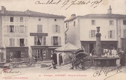 CUNLHAT - Place De La Fontaine - Cunlhat