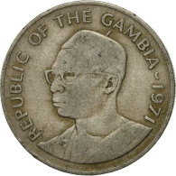 Monnaie, GAMBIA, THE, 50 Bututs, 1971, TTB, Copper-nickel, KM:12 - Gambia
