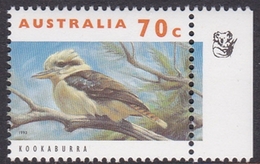 Australia ASC 1403a 1993 Australian Wildlife 70c Kookaburra, 1 Koala Reprint, Mint Never Hinged - Ensayos & Reimpresiones