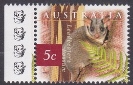 Australia ASC 1560d 1996 Nature Of Australia, 5c Possum, 4 Koalas, Mint Never Hinged - Ensayos & Reimpresiones