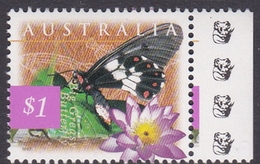 Australia ASC 1608e 1997 Nature Of Australia, $1.00 Butterfly 4 Koalas, Mint Never Hinged - Ensayos & Reimpresiones