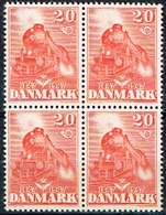 100 ANIVERSARIO PRIMER FERROCARRIL,1947, 20 ØRE, ** - Neufs