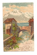 CH 1820 VEYTAUX VD, Pont De Veytaux (Grammont), 1902 - Veytaux