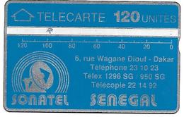 @+ Sénégal - Sonatel 120U - LG N°001A - Ref : SEN-01M-06 - Sénégal